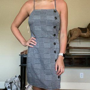 Plaid/Houndstooth Dress